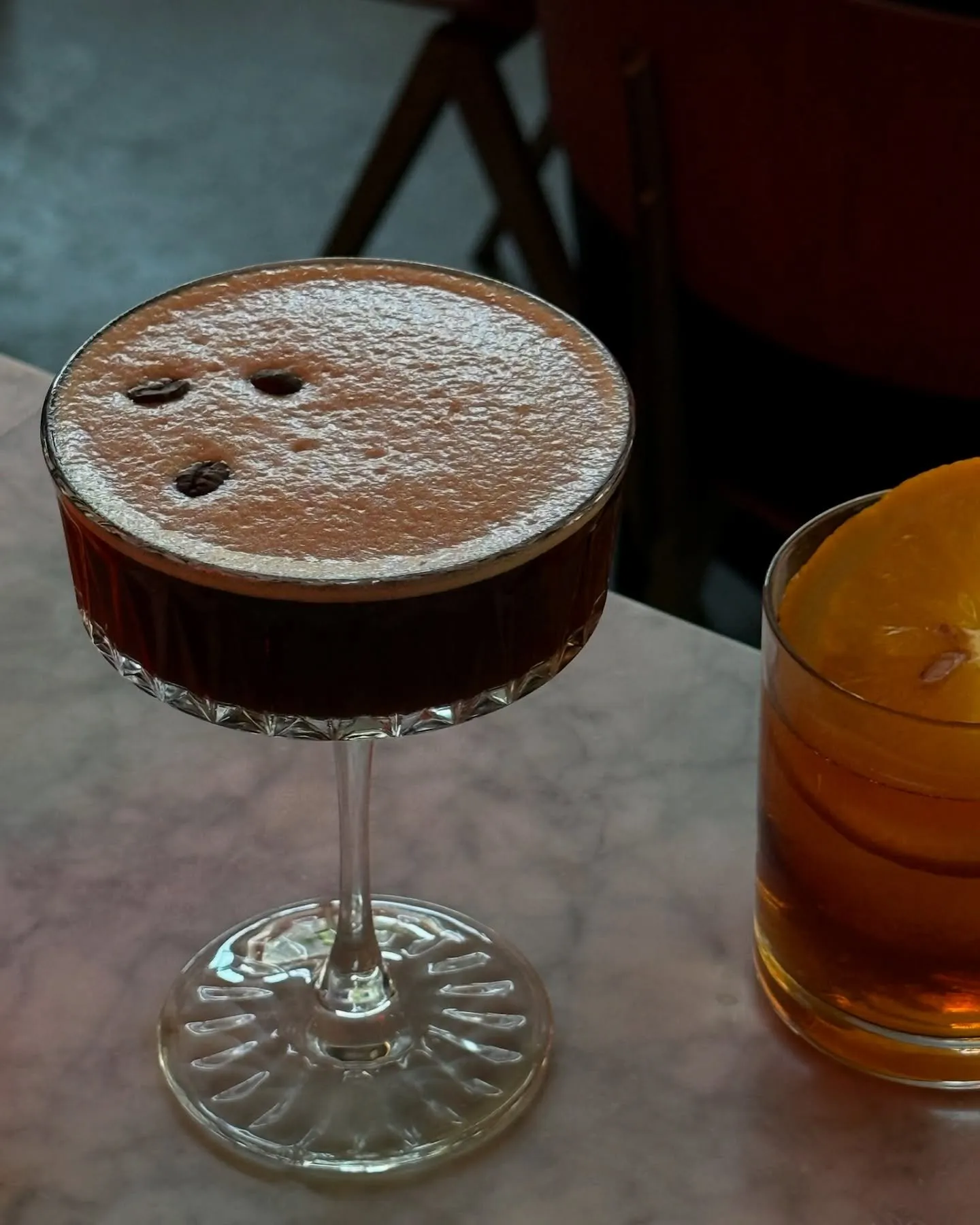Espresso Martini podawane w Franco